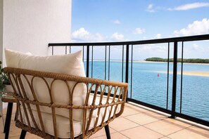 Apartamento superior, 1 habitación | Balcón