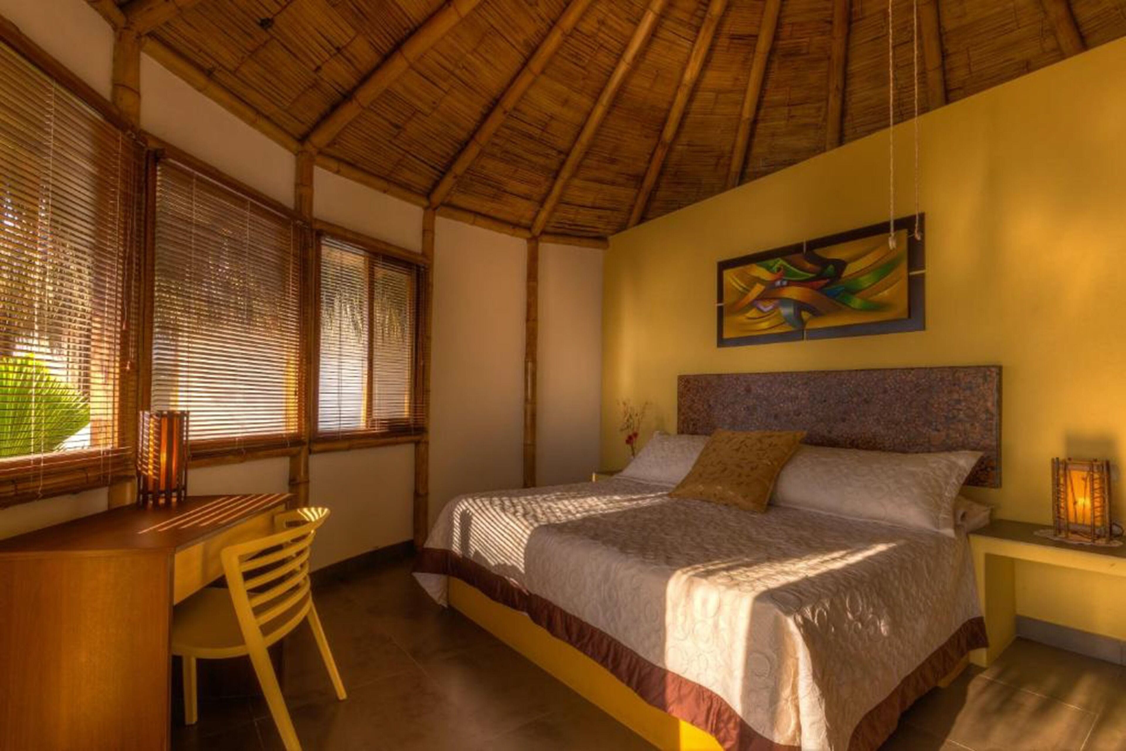 luxury suite, 1 queen bed with sofa bed, ocean view | 1 bedroom, premium bedding, down duvets, select comfort beds