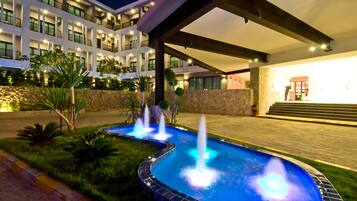 Front of property - evening/night