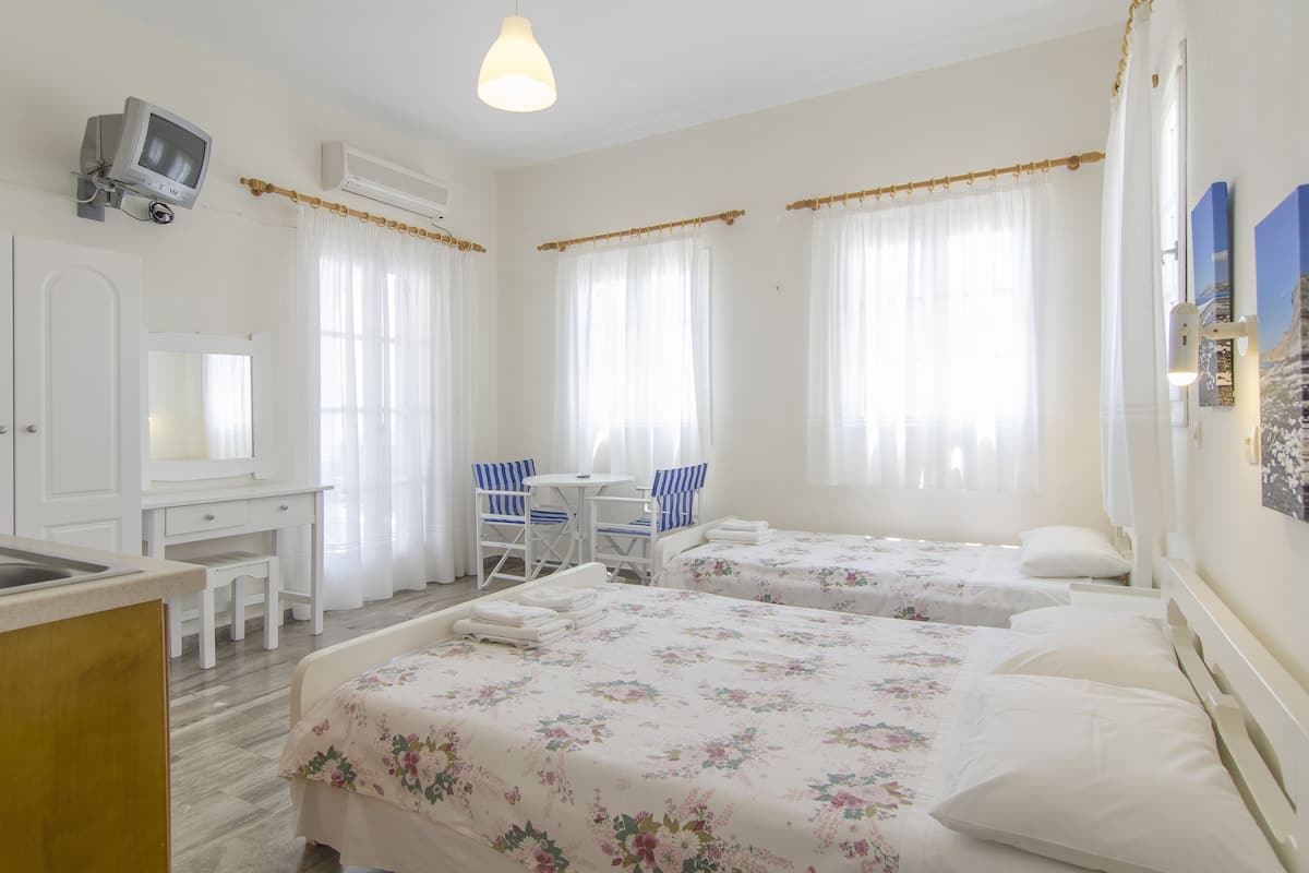 Studio (Triple) | In-room safe, desk, iron/ironing board, free WiFi