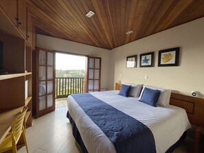 Deluxe-Doppelzimmer, 1 Schlafzimmer, barrierefrei, Talblick