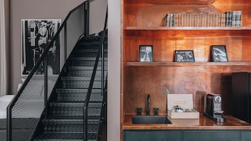 Premium bedding, in-room safe, individually decorated, blackout curtains