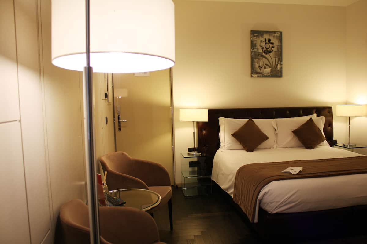 Materassi in memory foam, minibar, una cassaforte in camera