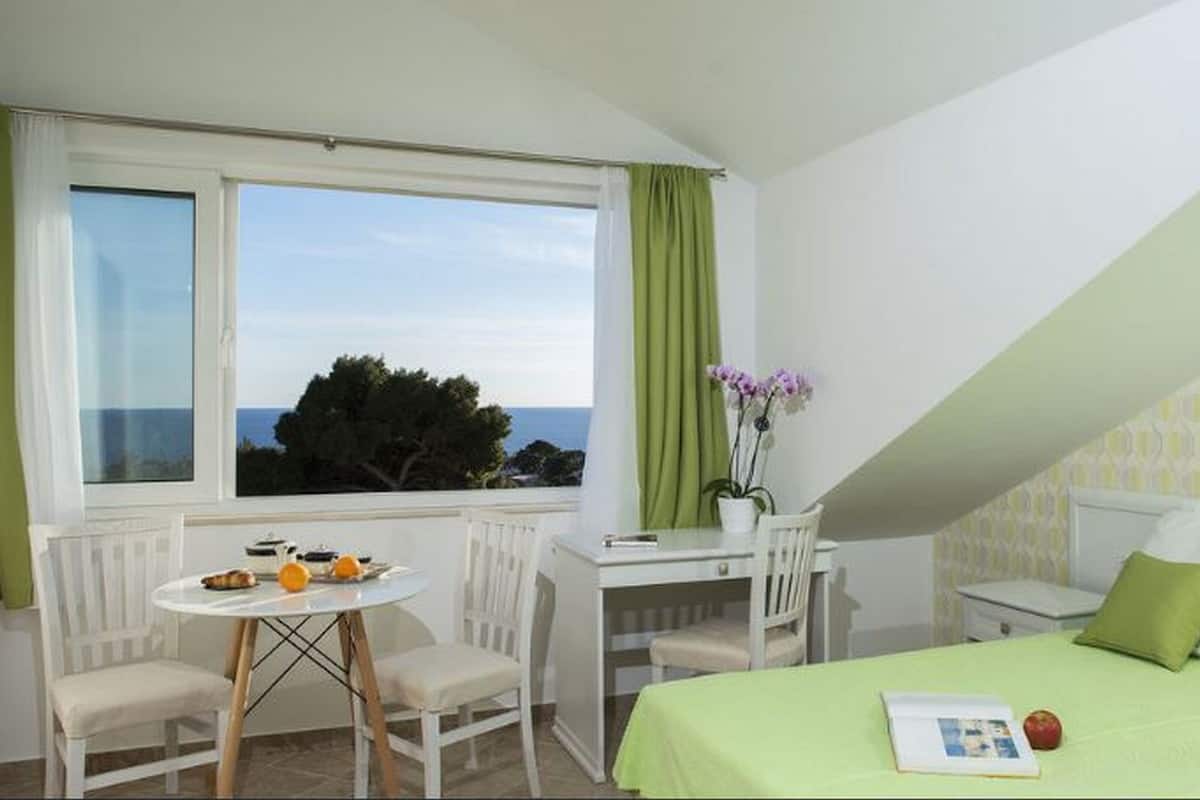 Studio, Meerblick | 1 Schlafzimmer, Bügeleisen/Bügelbrett, kostenloses WLAN, Bettwäsche
