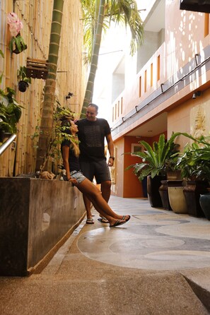 Vue depuis l’hébergement