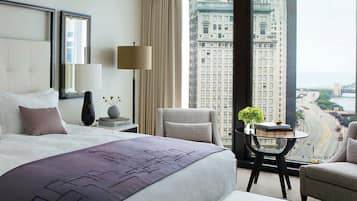 Ropa de cama hipoalergénica, edredón y minibar