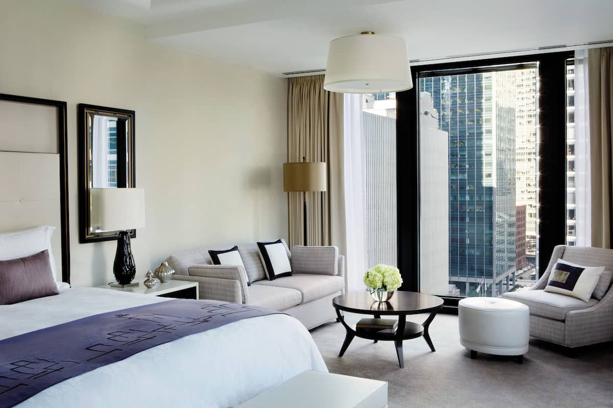 Hypo-allergenic bedding available, down comforters, minibar