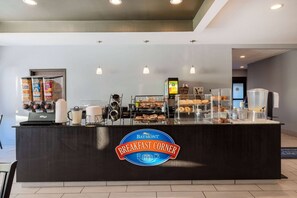 Petit déjeuner buffet compris tous les jours