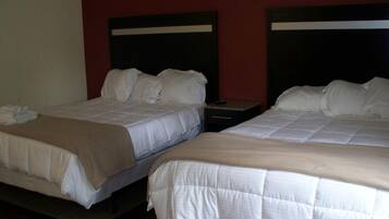 Iron/ironing board, Internet, alarm clocks