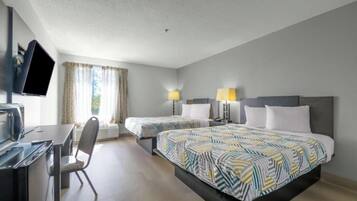 Desk, iron/ironing board, cots/infant beds, rollaway beds