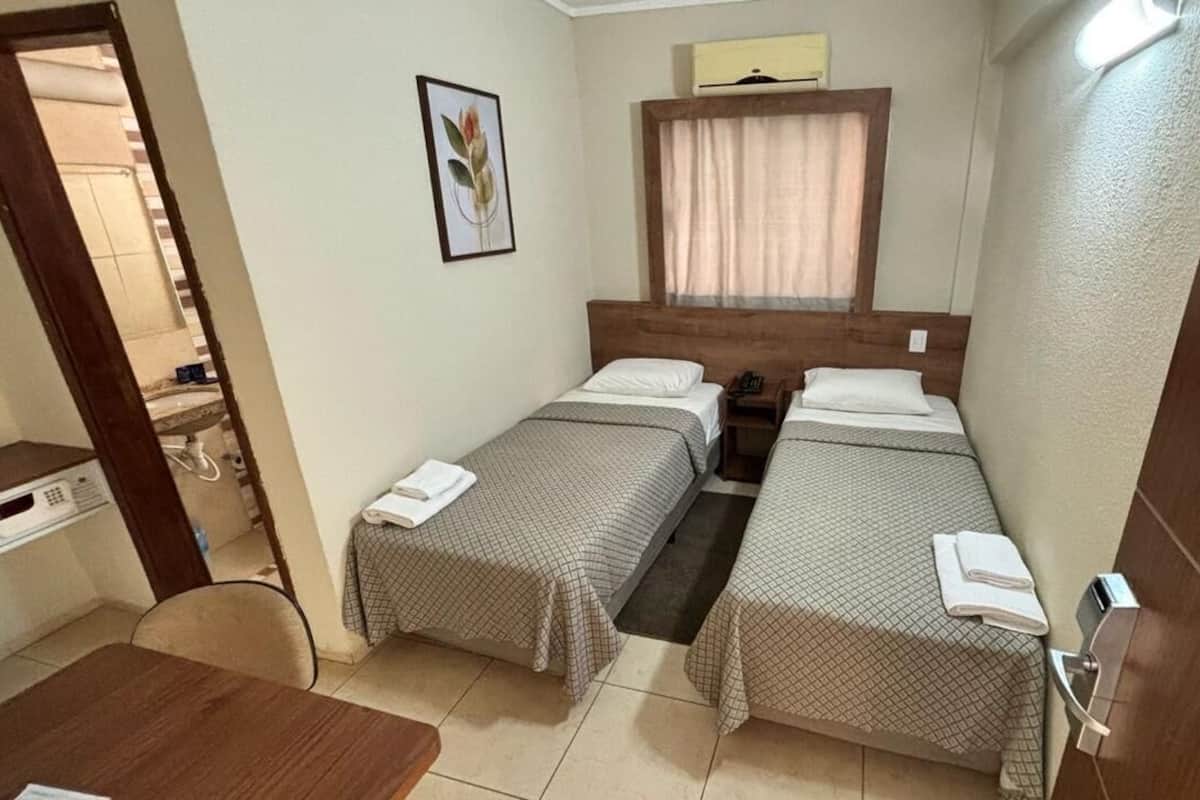 Standard Double or Twin Room, 1 Double or 2 Single Beds | Minibar, in-room safe, desk, blackout curtains