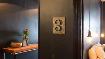Minibar, ayrı ayrı dekore edilmiş, ütü/ütü masası