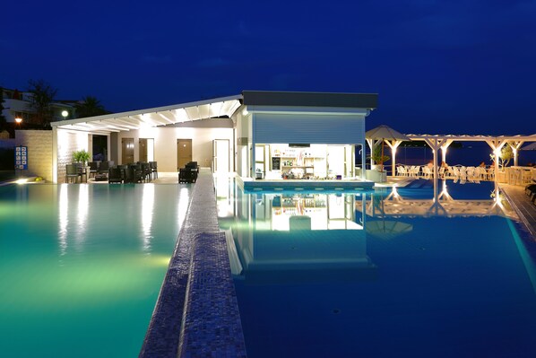 Seasonal outdoor pool