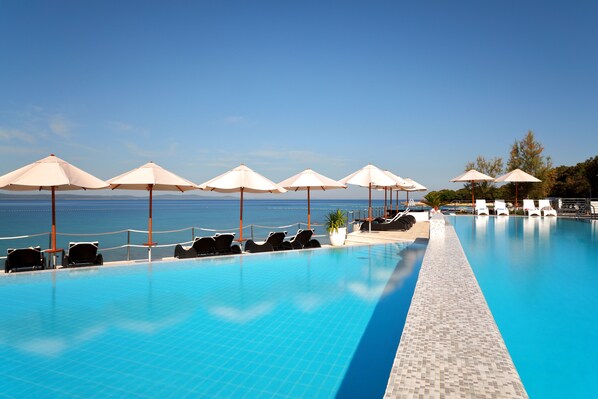 Seasonal outdoor pool