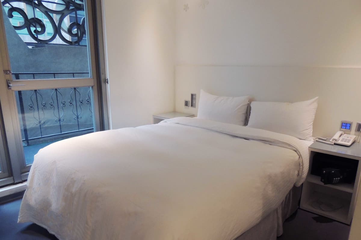 Kaupunkibungalow, 1 parisänky, patio | Näkymä huoneesta