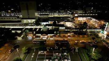 Blick von der Unterkunft