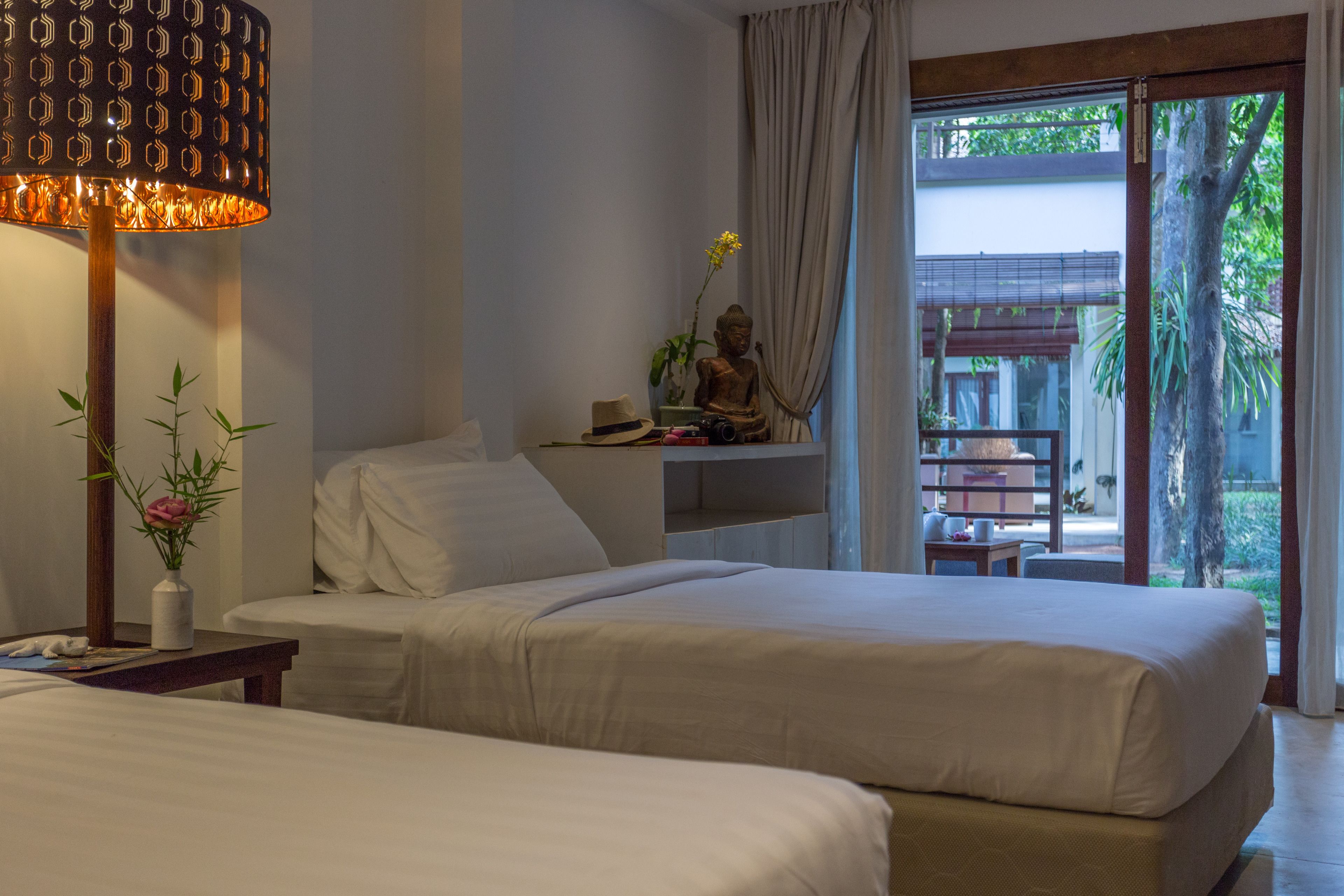 free minibar items, in-room safe, individually decorated