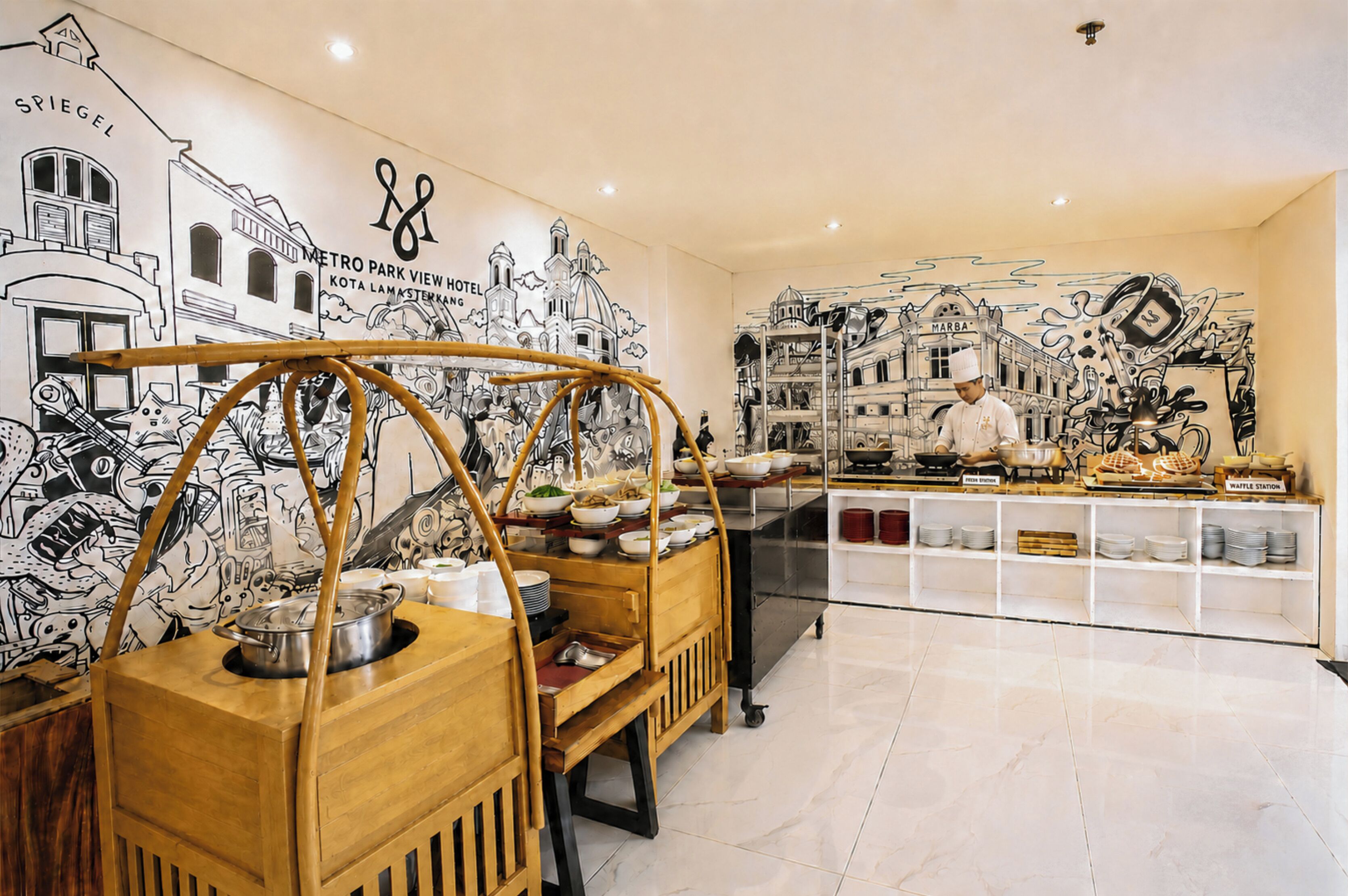 Breakfast area