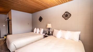 Standard Room, 2 Queen Beds | Blackout curtains, iron/ironing board, free WiFi, bed sheets