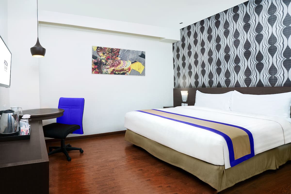 1 habitación, minibar, caja de seguridad en la habitación y escritorio