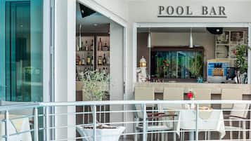 Poolside bar