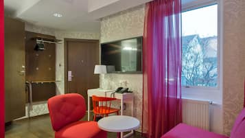 Superior-Suite, 1 King-Bett, Nichtraucher | Hochwertige Bettwaren, Verdunkelungsvorhänge, kostenlose Babybetten