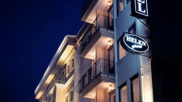 Front of property - evening/night