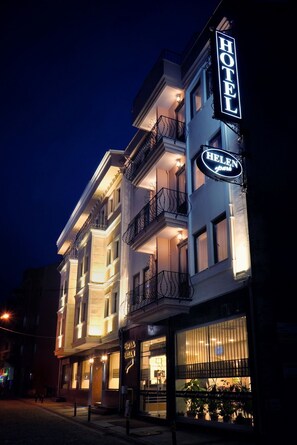 Front of property - evening/night