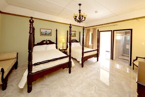 Signature Double Room, 2 Queen Beds, Balcony, Mountain View | Premium bedding, individually decorated, individually furnished - Starlight Chalet (Silver Hill Gap)