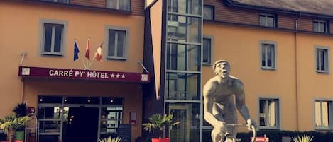 Façade de l’hébergement