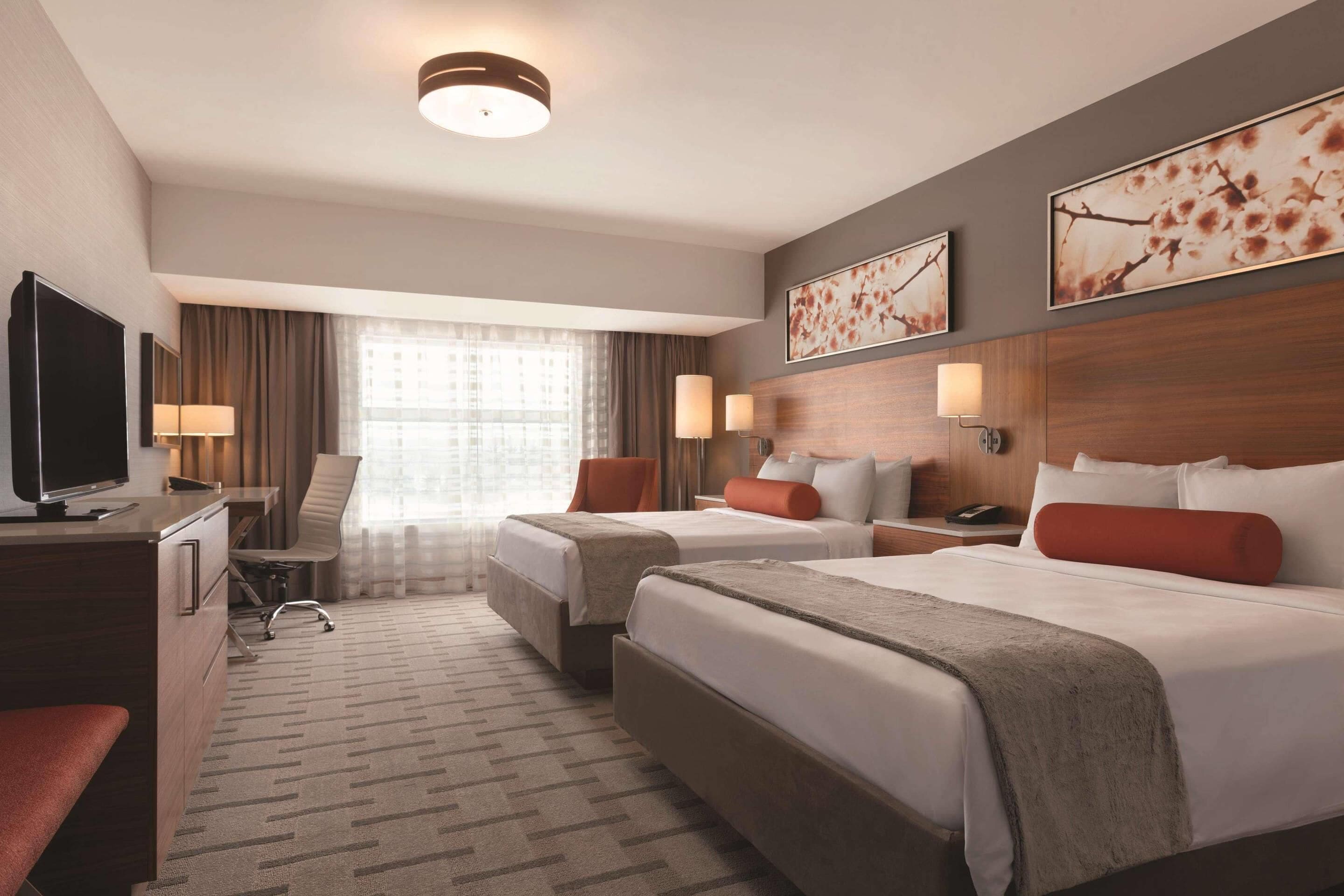 room, 2 queen beds, non smoking | 1 bedroom, premium bedding, in-room safe, desk