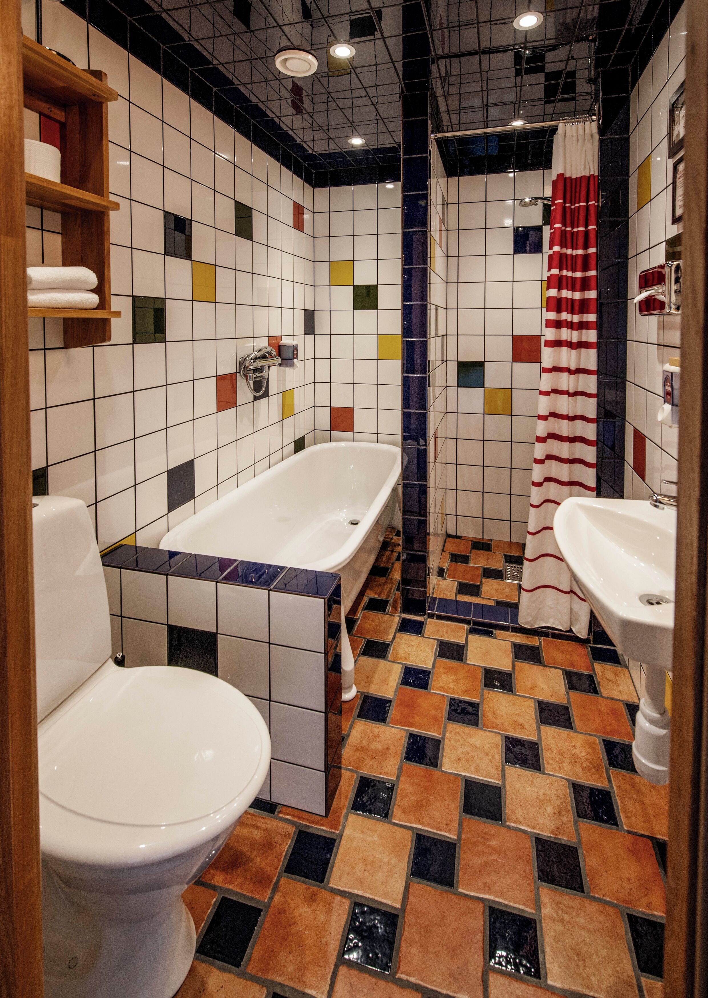 superior double room (spa excluded) | bathroom | hair dryer, towels