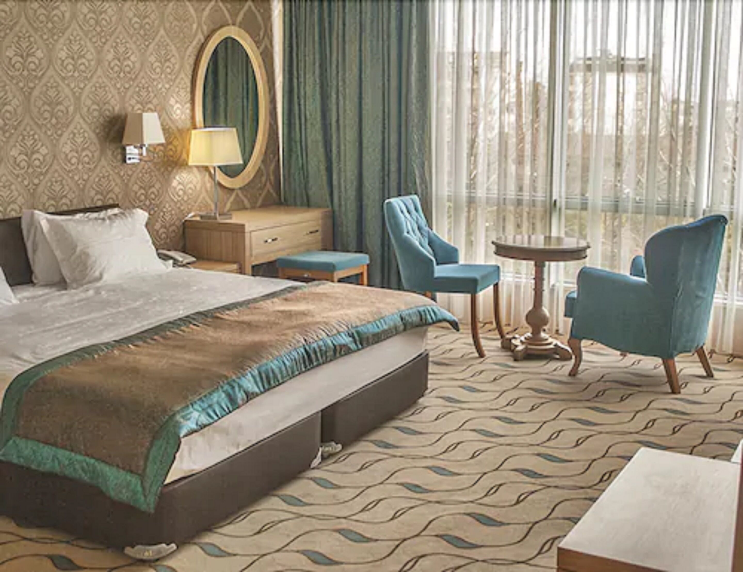 basic double or twin room | view from room