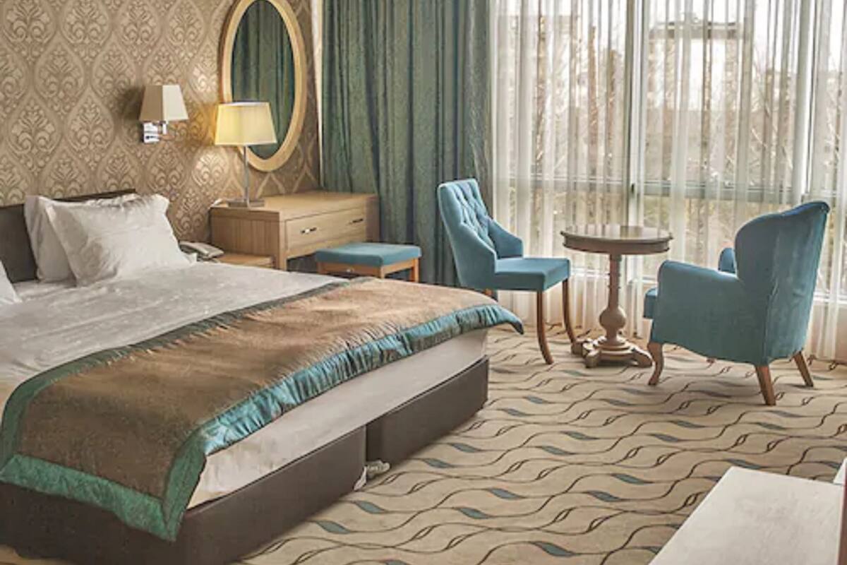 basic double or twin room | view from room