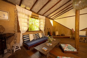 Sitteområde i lobbyen