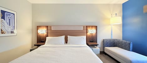 Desk, blackout drapes, iron/ironing board, free WiFi