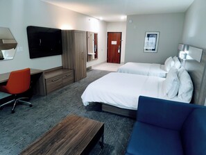 Suite, 2 Queen-Betten | Wohnbereich