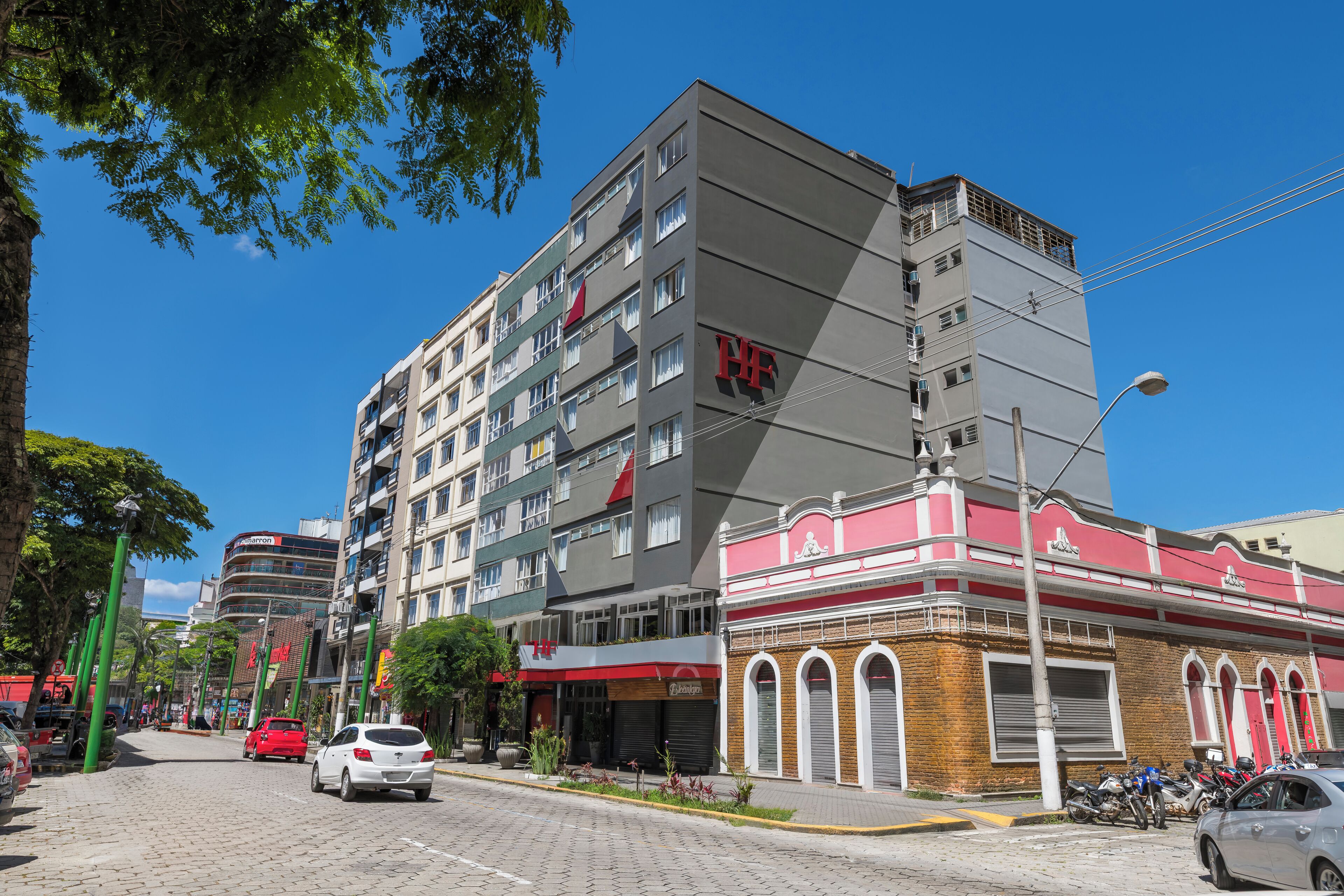 Façade de l’hébergement 