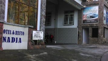 Fachada de la propiedad