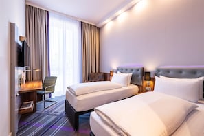 Chambre Standard avec lits jumeaux | 1 chambre, coffres-forts dans les chambres, chambres insonorisées