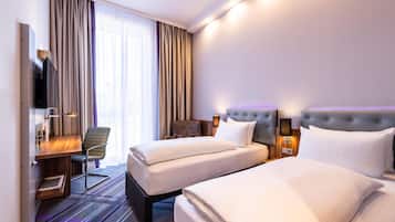 Soundproofing, iron/ironing board, free WiFi, bed sheets