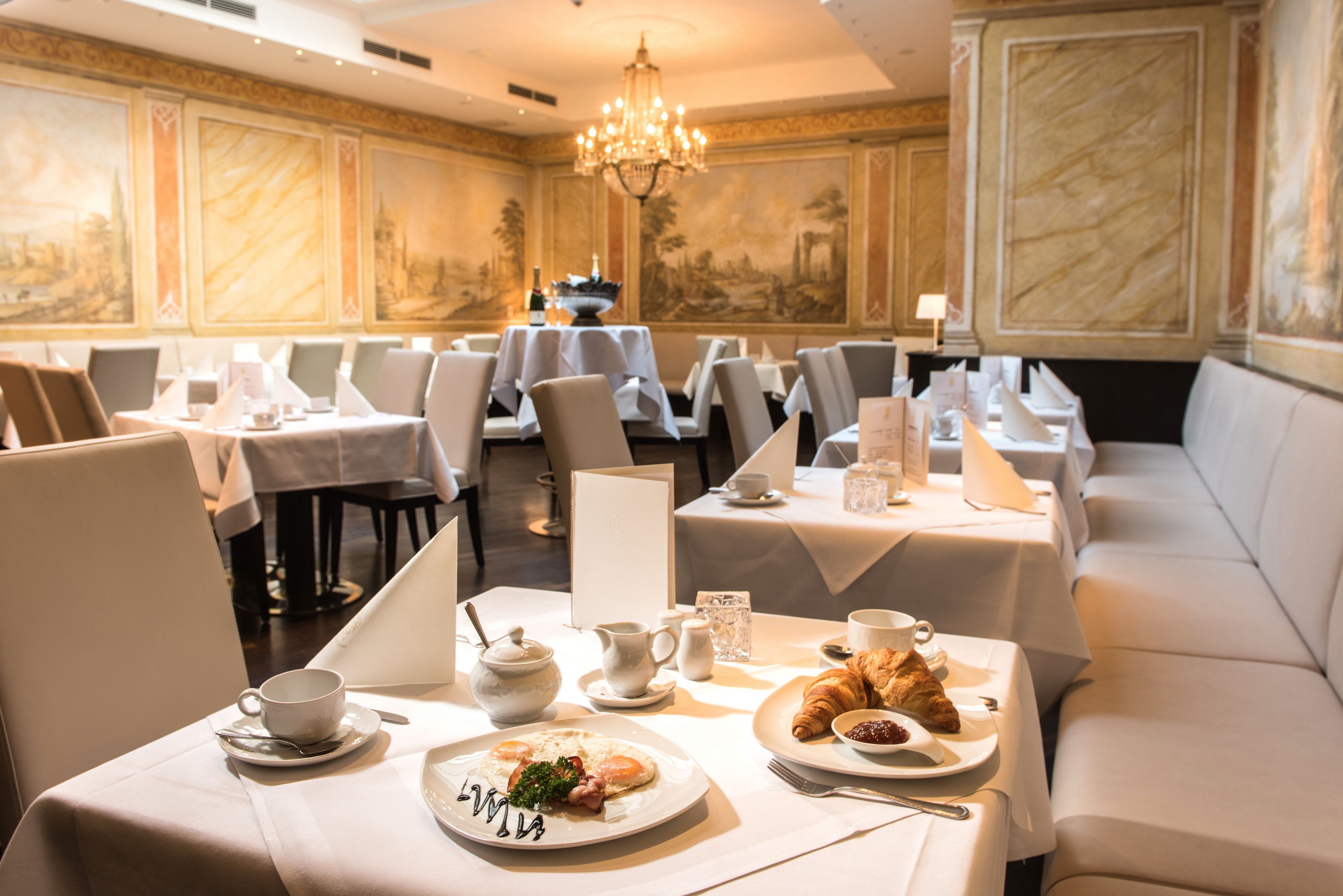 daily buffet breakfast (eur 17 per person)