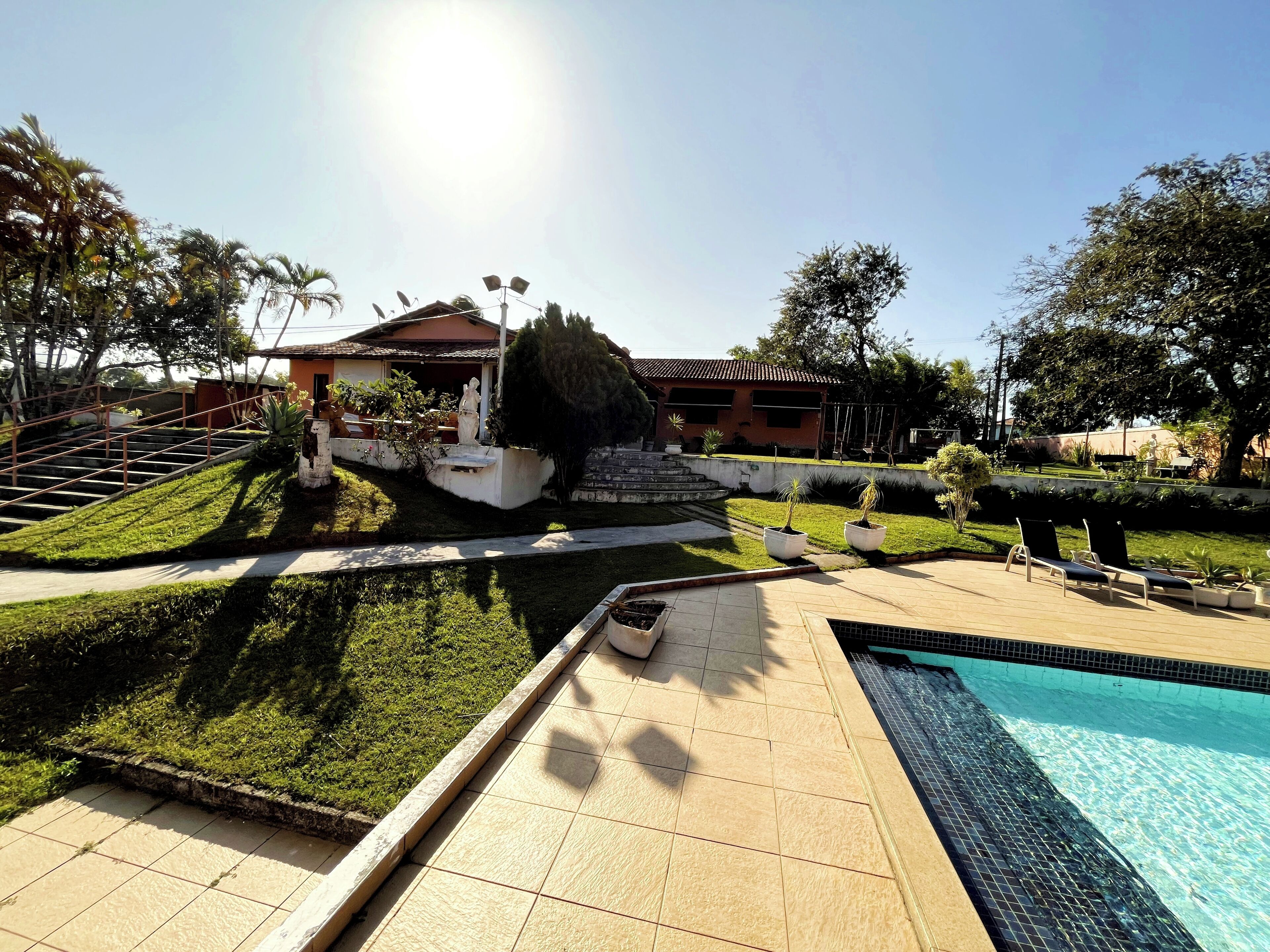 Vista para o jardim