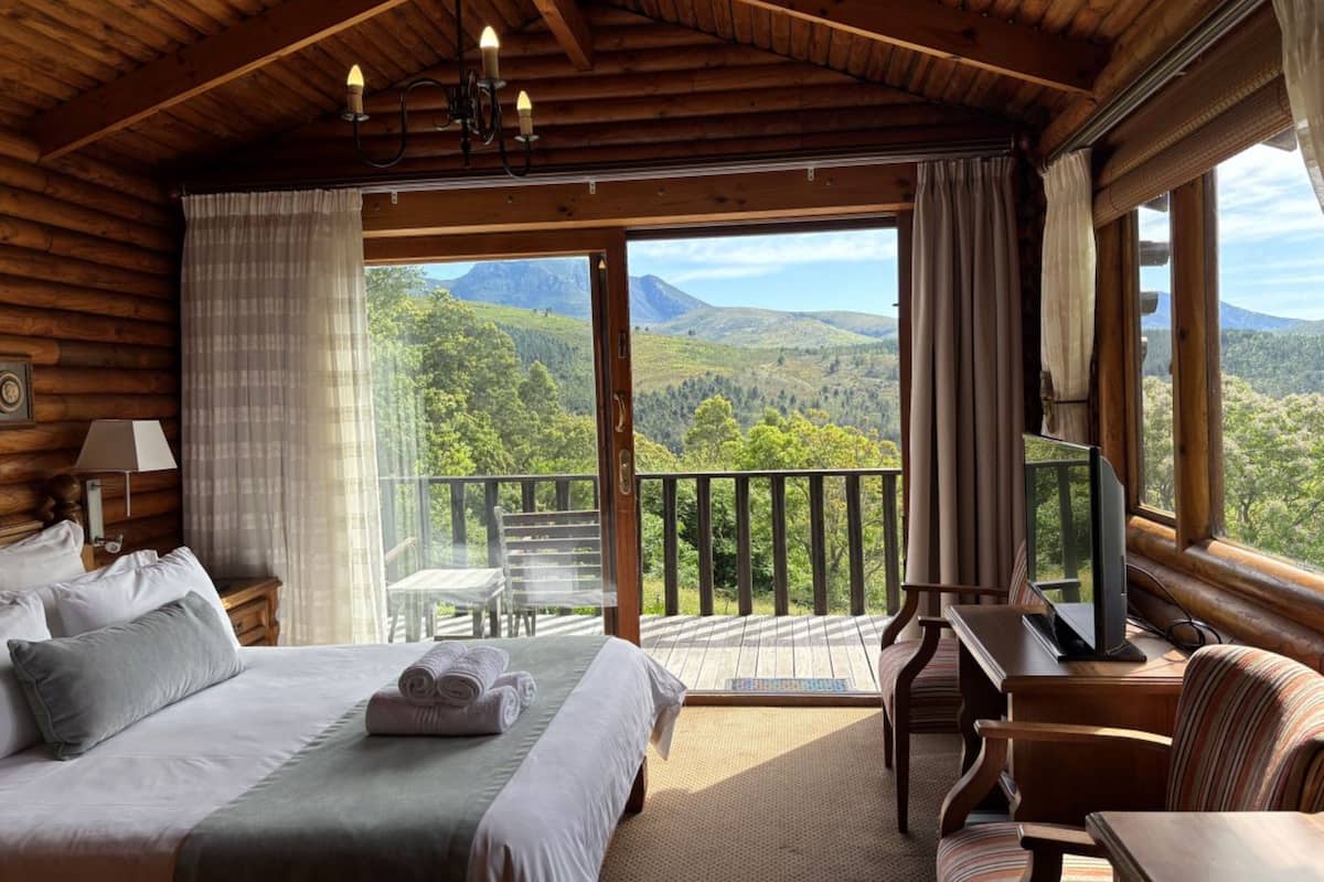 double/twin rooms - swiss village cabins | premium bedding, down duvets, in-room safe, blackout curtains