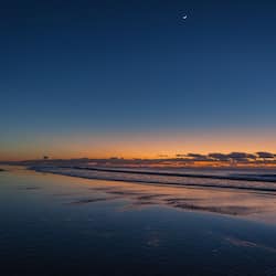 Vue sur la plage/l’océan