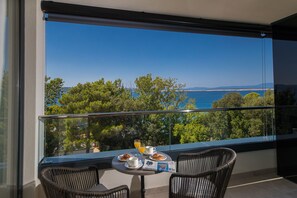 Suite Deluxe, 2 chambres | Vue depuis le balcon