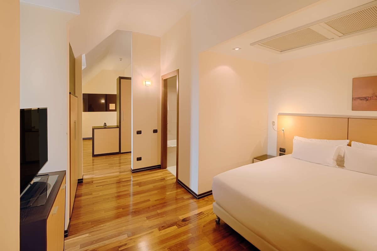 apartment | down duvets, minibar, in-room safe, desk