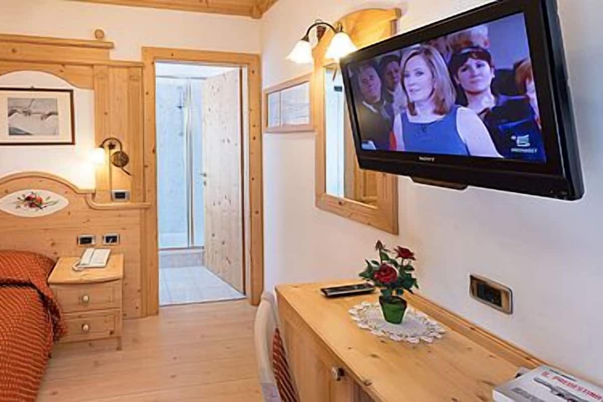 Habitación individual clásica | Caja de seguridad en la habitación, escritorio y insonorización