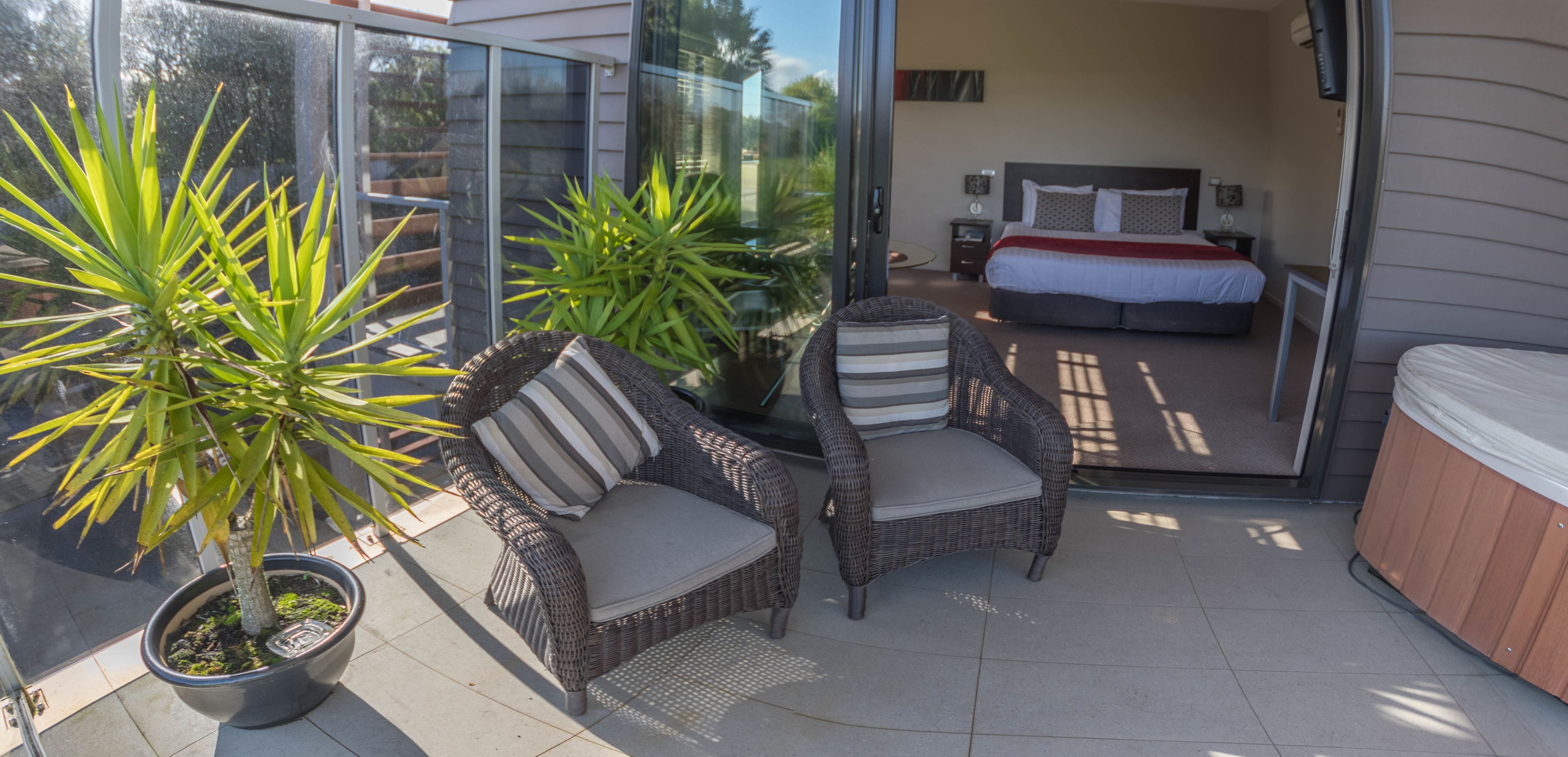 ห้องสวีท, วิวภูเขา | ระเบียง