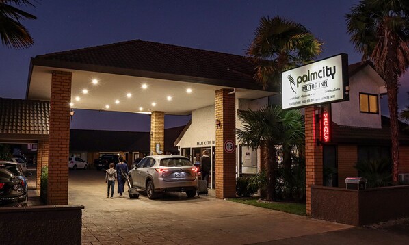 Voorkant van accommodatie